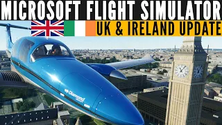 The Microsoft Flight Simulator 2020 UK & Ireland update is EPIC | RTX 3080 gameplay