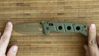 Складной нож Benchmade Adamas®. Sibert Design. сталь Crucible CPM® Cru-Wear™, США