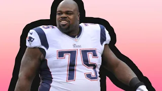 Vince Wilfork being a goat for 1 minute and 5 seconds