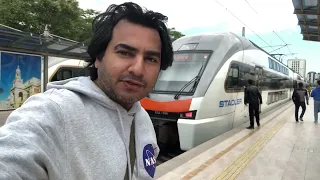 Double Decker High Speed Train Baku Azerbaijan | Part 7 | Vlog #25 | Azerbaijan Series