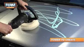 How to polish your car with an angle polisher
