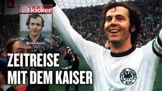 Der Kaiser und der kicker: Im Aufzug mit Franz Beckenbauer und legendäre Wut-Interviews