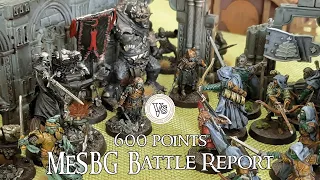 MESBG Battle Report | Angmar vs Grey Company | 600 points