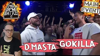 140 BPM BATTLE: D.MASTA X GOKILLA [реакция]