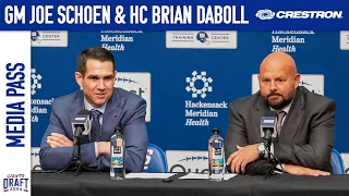 Joe Schoen & Brian Daboll on Drafting Malik Nabers | Giants Draft