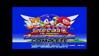 Sonic Classic Heroes: Sonic & Knuckles [Super Duo] - Complete Speedrun