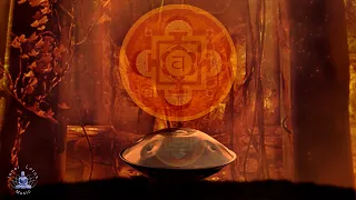 Sacral Chakra Healing Sonic Immersion | Soft Handpan & Singing Bowl | 288Hz Meditation Music