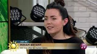 Miriam Bryant om kändislivet - Nyhetsmorgon (TV4)