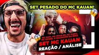 PESADO!!! SET Mc Kauan ft. MC Davi, MC Ryan SP, MC Kadu, MC Daniel e Salvador da Rima [REACT]