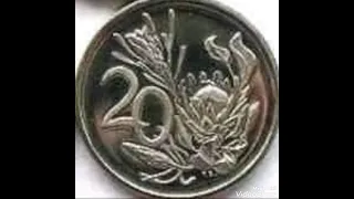 20 Cents south Africa value and price rare.