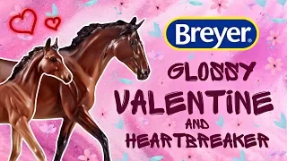 Глянцевая Валентина и Хартбрейкер, обзор и распаковка | Breyer Glossy Valentine & Heartbreaker 1474