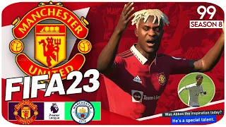 FIFA 23 MAN UNITED CAREER MODE #99 - VITAL POINTS DROPPED!?!