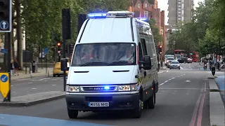 LFB (London Fire Brigade) DIM (Detection Identification Monitoring) caught responding in Oval!