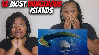 American Couple React "12 Most Dangerous Islands You NEVER Want To Visit!"