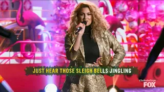 The Masked Singer 4  - Tori Kelly aka Seahorse sings Sleigh Ride