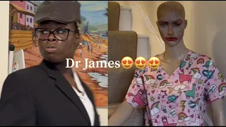 African mum takes Nameless to the doctor..