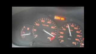 Peugeot 206 "tuned" 1.4 2005 0-100km/h acceleration