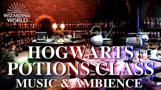 Harry Potter & Fantastic Beasts - Hogwarts Potions Class Music & Ambience, Collab with ASMR ROOM