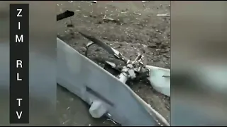 Russian helicopter shot down in Ukraine #ukrainerussiawar #ukraine #war