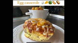 How to make EGG CASSEROLE