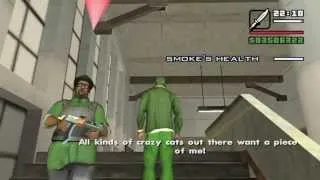 Big Smoke Stealth Knife Kill (End of The Line) [GTA SA]