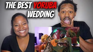 🇳🇬 THIS WAS THE BEST NIGERIAN WEDDING | American Couple React To A Traditional Yoruba Wedding