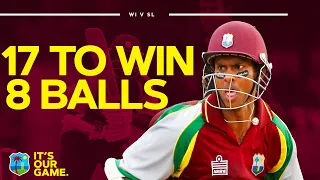 Six off Last Ball To WIN! | Shivnarine Chanderpaul Heroics IN FULL! | West Indies v Sri Lanka 2008