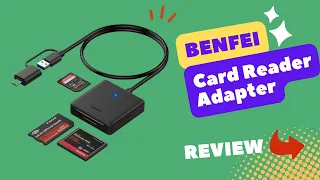 BENFEI 4in1 USB-C Card Reader: Versatile Data Companion | Review