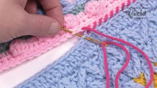 How to Whip Stitch Panels Together