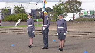 2367Sqn's 2018 Banner Party - Regional Banner Drill Competition