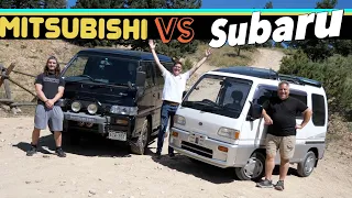 Two Very Unique Japanese 4x4 Overland Vans Attempt Tombstone Hill... But Only One Makes It!