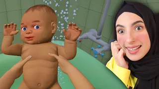 صرت أم ليوم كامل | محاكي الأم Mother Simulator