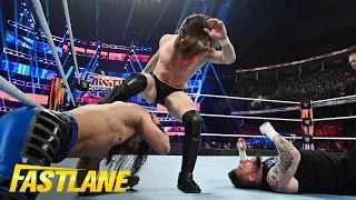 Brutality reigns in WWE Title Triple Threat Match: WWE Fastlane 2019 (WWE Network Exclusive)