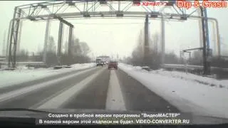 Compilation of accidents. Overview accident. Cutting car accidents. February 2014 Russia