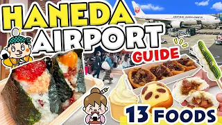 Tokyo Haneda Airport Garden and Terminal 3 Food / Japan Travel Food Vlog