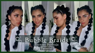 ♡Bubble Braids♡ Trenzas Burbuja♡TUTORIAL♡Alternativa de Trenzas Francesas♡French Braid Alternative♡