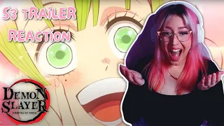 MITSURI MY LOVE! | Demon Slayer - Swordsmith Village Arc - S3 Trailer Reaction!