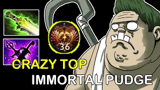 IMMORTAL TOP 32 PUDGE Hard Carry Show Who is the Boss | Dota 2 Pudge