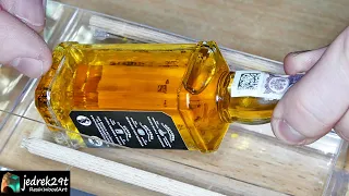 Bottle Frozen in Ice Cube / RESIN ART