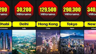 Which Cities Have The Most Millionaires In The World