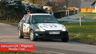 Szymon Gańczarczyk  / Mirosław Węgrzyn  - Honda Civic | 46 Rajd Cieszyńska Barbórka  - SKJS