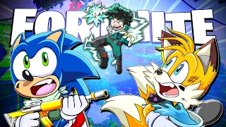 Sonic & Tails Play FORTNITE!!