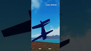 Crashes in Plane Crash Simulator  (1d) | roblox | AE Stunt