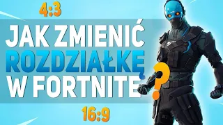 JAK ZMIENIĆ ROZDZIELCZOŚĆ W FORTNITE!(poradnik#1)