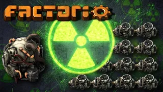 Factorio Ядерная электростанция с системой контроля. Гайд