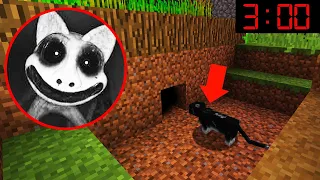 My cat would disappear at 3am, until I followed him...(Minecraft)(XboxSeriesS/PS4/XboxOne/PE/MCPE)