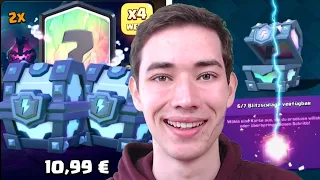 💰Erste MEGABLITZTRUHE! Legendäre Karte? | Ultra Pay2Win Account | Clash Royale deutsch