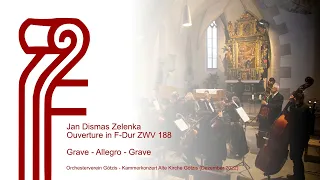 Ouverture in F Dur ZWV 188 von Jan Dismas Zelenka  (Grave - Allegro - Grave)