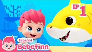 Tiburón Bebé Du Ru Du Ru🎶 | Cantemos con Bebefinn👶 | Canciones Infantiles | Bebefinn en español