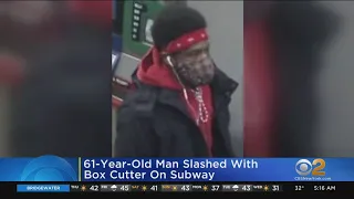 Man Slashed In Face On L Train